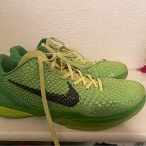 Nike Kobe 6 grinch size 11